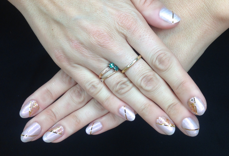 Step 5: Apply a top coat. Go to a disgusting outdoor music festival, or to work, or to bed.